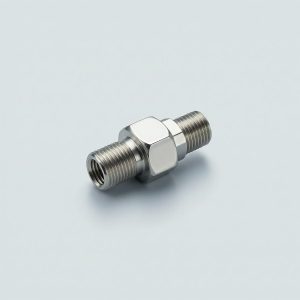 Brass pressure snubber fitting on a light studio sweep